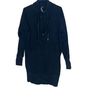 Athleta Black Long Sleeve Dress